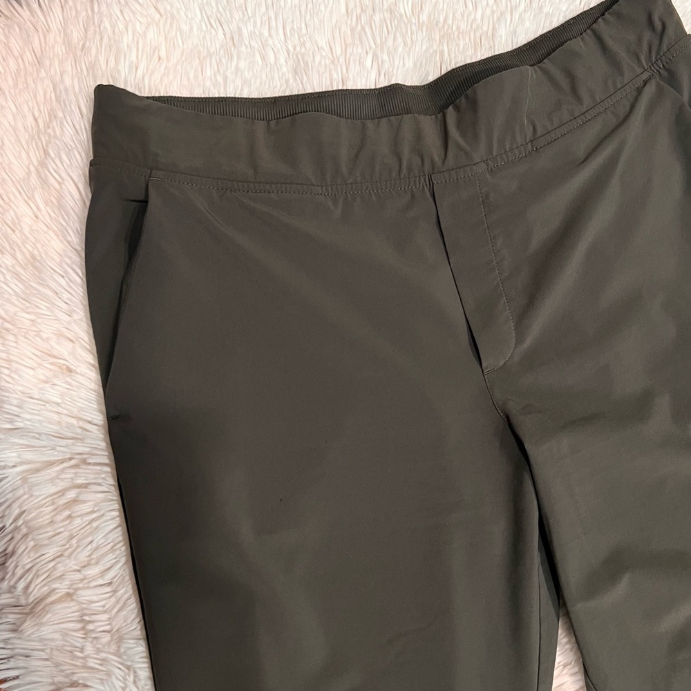 Athleta Olive Green Track Jogger Pants - Picture 14 of 15